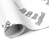 私はあなたの彼氏と遊ぶ ラッピングペーパー (ロールコーナー)