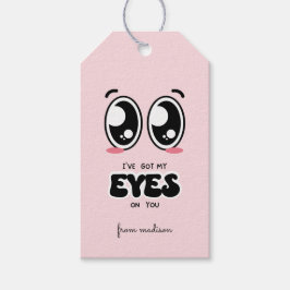 私はあなたの得教室のバレンタインを見ている ギフトタグ