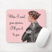 私はあなたの意見が…ほしいと思う時 マウスパッド (マウス)