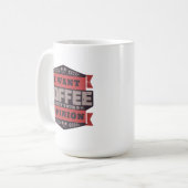 私はあなたの意見ではなくコーヒーが欲しい コーヒーマグカップ (正面左)