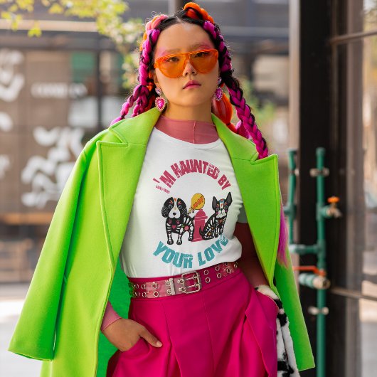 私はあなたの愛幽霊のよく出るのハロウィーンにいる Tシャツ