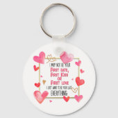 私はあなたの最初のデートの最初のキスの最初の愛ではない キーホルダー (正面)