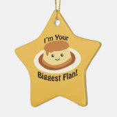 私はあなたの最大のファンである セラミックオーナメント (左)