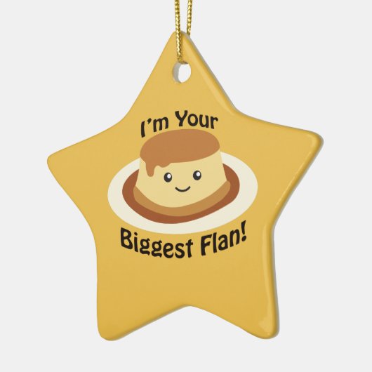 私はあなたの最大のファンである セラミックオーナメント (左)