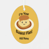 私はあなたの最大のファンである メタルオーナメント (正面左)