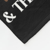 私はあなたの本当の色を見る自閉症の黒い歴史メラニ フリースブランケット (角)