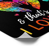 私はあなたの本当の色を見る、パズル世界自閉症 ポスター (角)