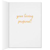 私はあなたの求婚カードを受け入れます (内側 (右))