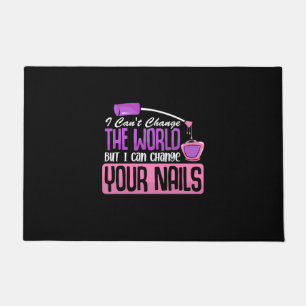 私はあなたの爪、 ネイルを変更できる ドアマット