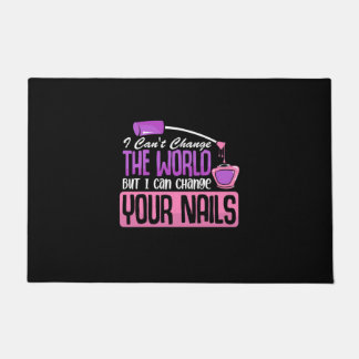 私はあなたの爪、 ネイルを変更できる ドアマット