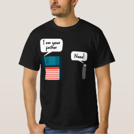 私はあなたの父USBフロッピーディスクITコンピュータギーク Tシャツ