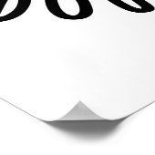 私はあなたの生地の多くのおもしろいベーキングパン ポスター (角)