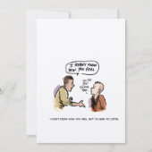 私はあなたの癌感じ漫画のハガキおもしろいーを知っている (正面)