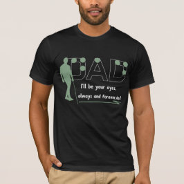 私はあなたの目になるパパTシャツ – ブラインドのためのギフト Tシャツ