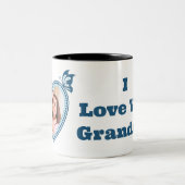私はあなたの祖母が大好き ツートーンマグカップ (中央)