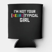 私はあなたの神経症的な女の子の自閉症の意識ではない 缶クーラー (正面)