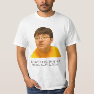 私はあなたの肘を壊したこと気になりません Tシャツ