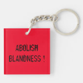 私はあなたの背得を持っている/BLANDNESSキーチェーンを廃止 キーホルダー (裏面)