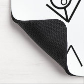 私はあなたの背部を得ました! マウスパッド (コーナー)