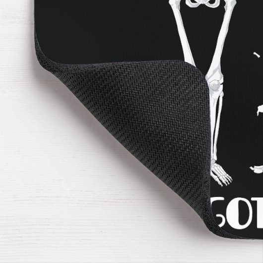 私はあなたの背部を持っています。 おもしろいな骨組mousepad. マウスパッド (コーナー)