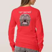 私はあなたの背部友人の女性ティーを得ました Tシャツ (裏面)