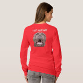 私はあなたの背部友人の女性ティーを得ました Tシャツ (裏面フル)