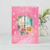 私はあなたの脳のバおもしろいレンタインデーが大好き シーズンカード (スタンド正面)