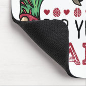 私はあなたの脳ゾンビバレンタインデーのために愛している マウスパッド (コーナー)