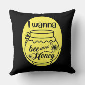 私はあなたの蜂蜜を欲しい クッション (裏面)