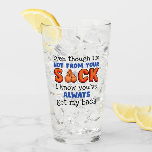 私はあなたの袋から出ていないが、私はあなたが持っていることを知っている タンブラーグラス (アイス正面)