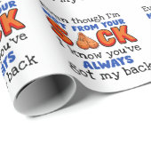 私はあなたの袋から出ていないが、私はあなたが持っていることを知っている ラッピングペーパー (ロールコーナー)