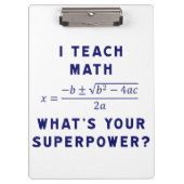 私はあなたの超出力はであるもの数学に教えますか。 クリップボード (正面)