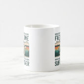 私はあなたの超大国である時間を凍結することができる コーヒーマグカップ (中央)