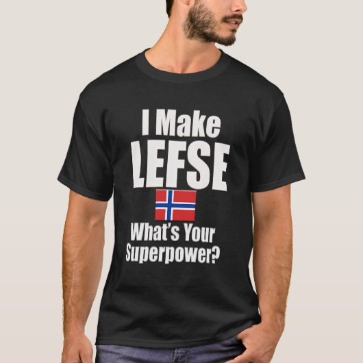私はあなたの超大国を残す Tシャツ (正面)