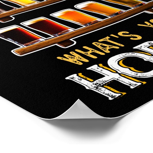 私はあなたの趣味のクラフトビールと同じ工芸品を作るのが好きだ ポスター (角)