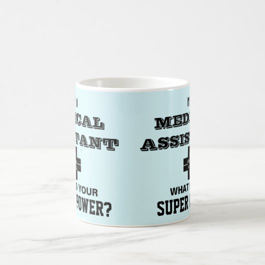 私はあなたの軍事大国はである何医療助手です コーヒーマグカップ (中央)