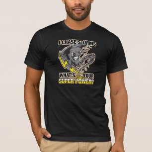 私はあなたの軍事大国はである何嵐を追跡しますか。 Tシャツ