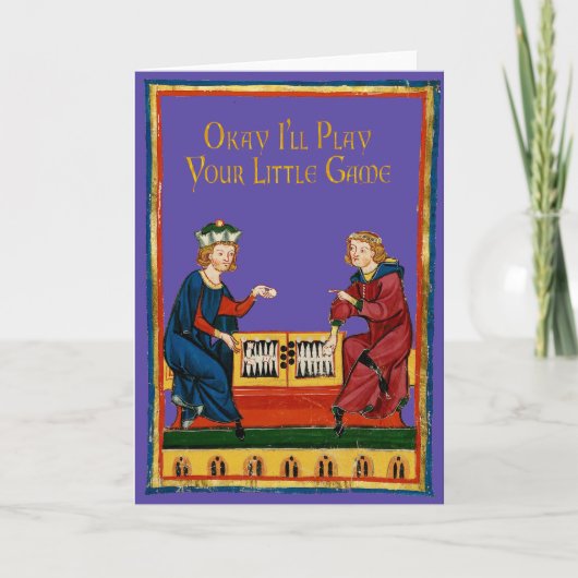 私はあなたの遊ゲームをする シーズンカード (正面)