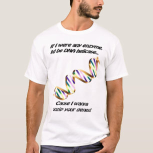私はあなたの遺伝子のファスナーを開けたいと思います Tシャツ