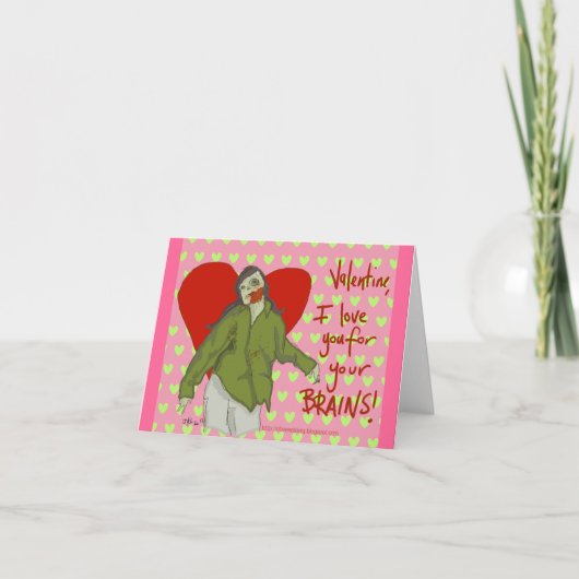 私はあなたの頭脳のための愛します シーズンカード (正面)