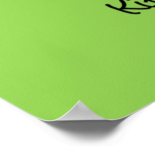 私はあなたの顔の様子が好きではない ポスター (角)