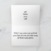 私はあなたの顔を舐めたい カード (内部)