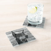 私はあなたの顔を舐めるように ガラスコースター (アングル)