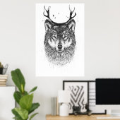 私はあなたの鹿だ ポスター (ホームオフィス)