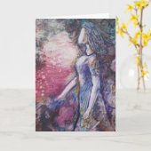 「私はあなたの」グリーティングカード カード (黄色い花)