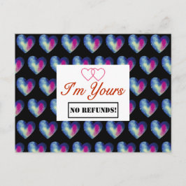 私はあなたの – 払い戻しなし！ ポストカード