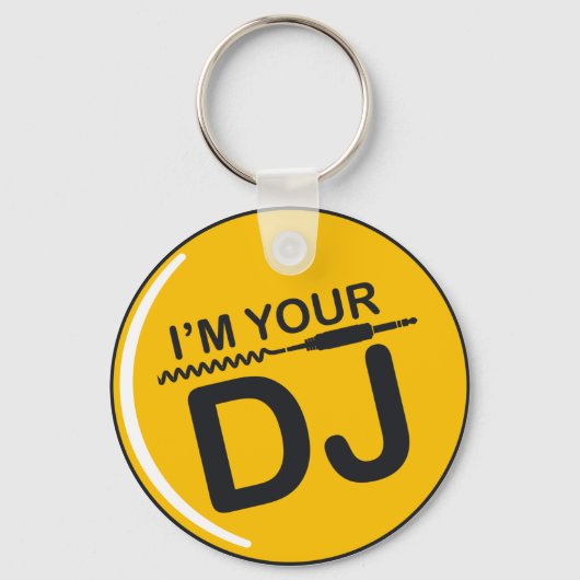 私はあなたのDJだ キーホルダー (正面)