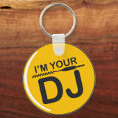 私はあなたのDJだ キーホルダー (正面)