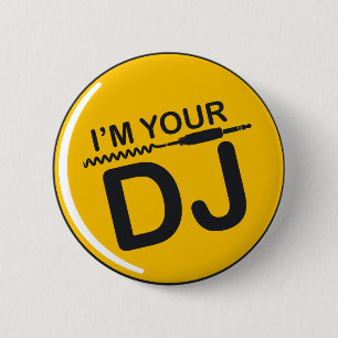 私はあなたのDJです 缶バッジ
