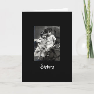 私はあなたはとても嬉しいです私の姉妹 カード